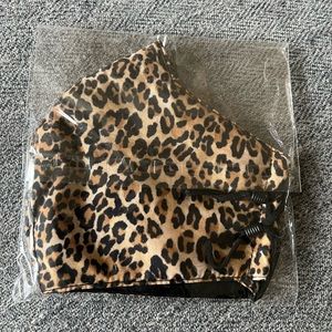 NEW Animal print face mask cheetah leopard print